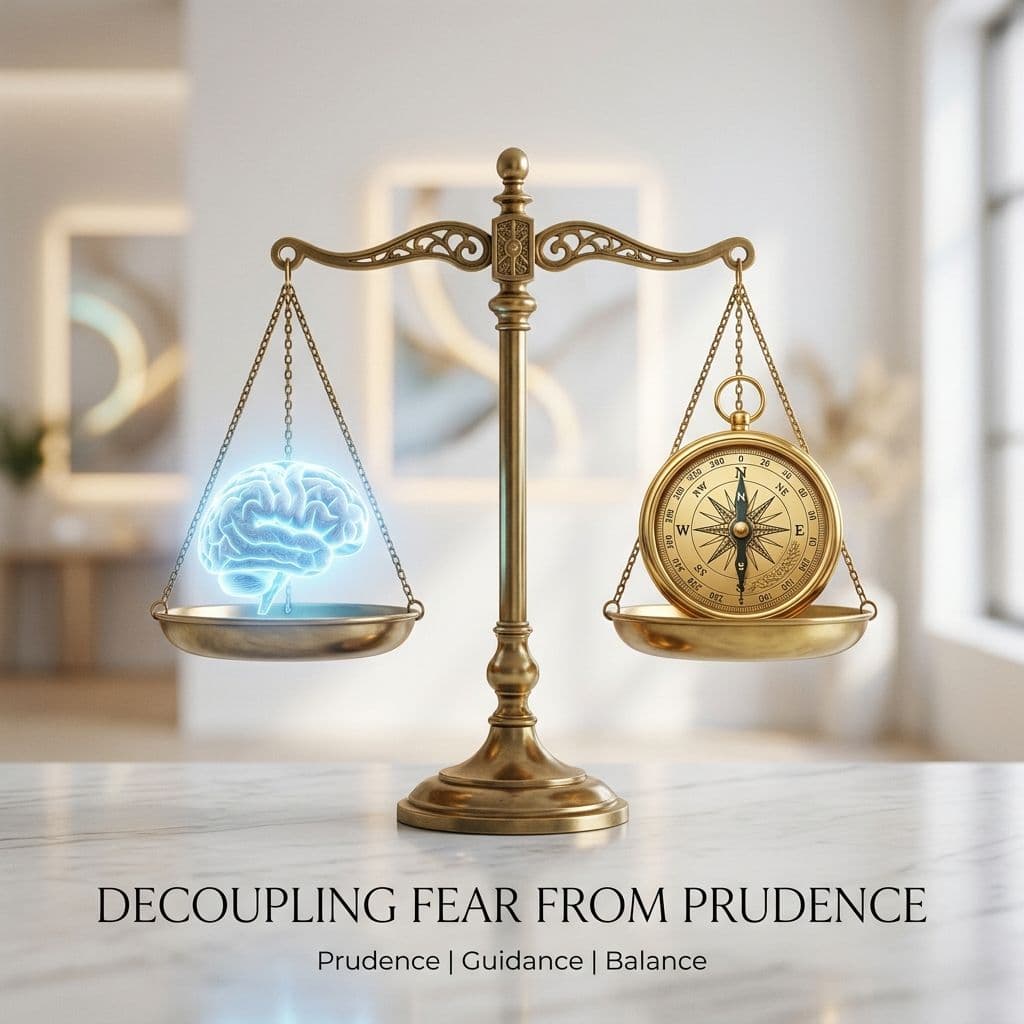 Decoupling Fear from Prudence